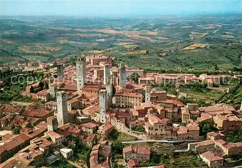 San_Gimignano La Citta dall aereo San_Gimignano