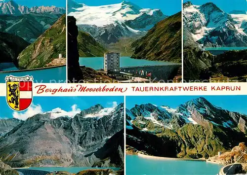 Kaprun Berghaus Mooserboden Tauernkraftwerke Gebirgspanorama Kitzsteinhorn Hohe Tauern Kaprun