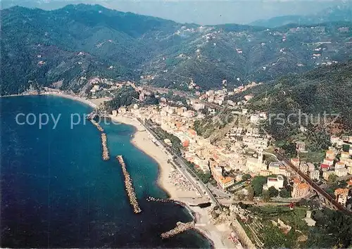 Moneglia_Liguria Fliegeraufnahme Moneglia Liguria