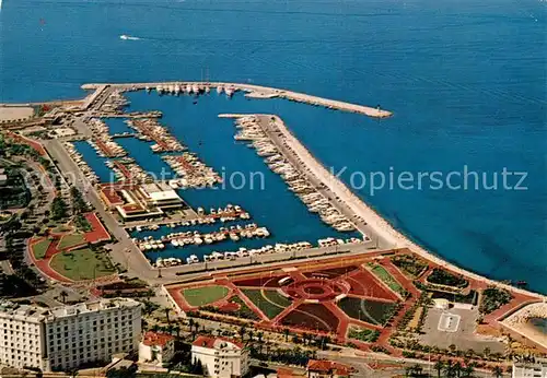 Cannes_Alpes Maritimes La Roseraie Port Canto vue aerienne Cannes Alpes Maritimes