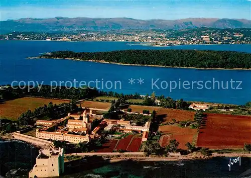 Ile_Saint Honorat_Alpes_Maritimes Monastere Ile Sainte Marguerite et Cannes Cote d Azur vue aerienne Ile_Saint Honorat