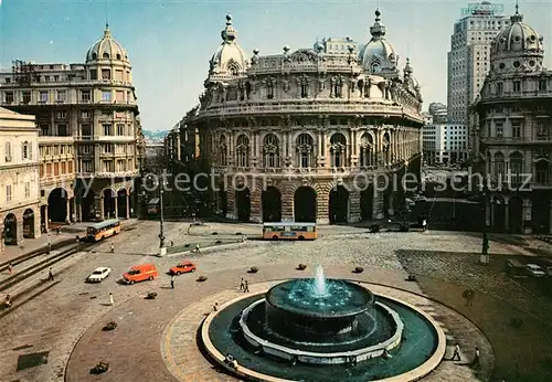 Genova_Genua_Liguria Piazza de Ferrari Fontana Genova_Genua_Liguria