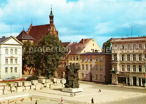 Bydgoszcz_Pommern Starego Rynku Pomnikiem Walki i Meczenstwa Ziemi Bydgoskiej Marktplatz Denkmal Bydgoszcz Pommern