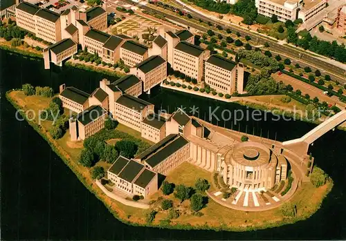 Maastricht Provinciehuis Gouvernement Fliegeraufnahme Maastricht