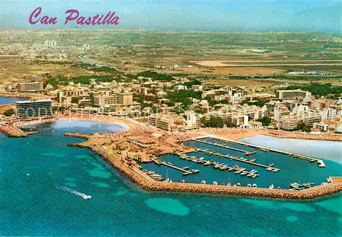 Can_Pastilla_Palma_de_Mallorca El puerto vista aerea Can_Pastilla