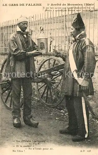 Falaise_Calvados Le Gars de Falaise Arrete de Moussieu l Mair  Falaise_Calvados