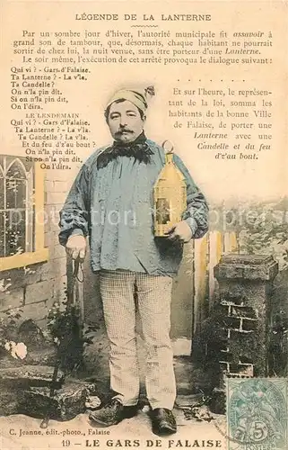 Falaise_Calvados Legende de la Lanterne Gars de Falaise  Falaise_Calvados