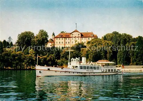 Motorschiffe Mainau Deutschordensschloss Bodensee Insel Mainau  