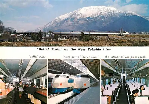Eisenbahn Bullet Train New Tokaido Line Mount Ibuki Nagoya  Eisenbahn