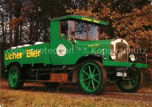 Bier Licher Bier Oldtimer  