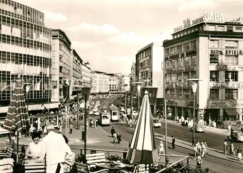 Strassenbahn Frankfurt am Main Zeil  