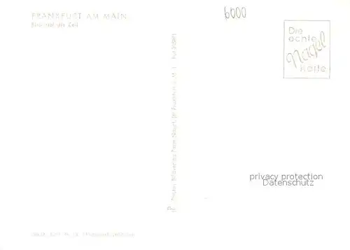 Strassenbahn Frankfurt am Main Zeil  