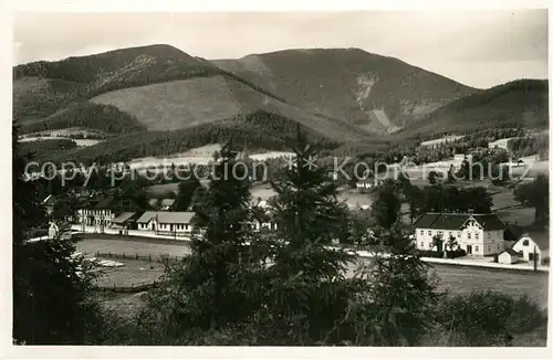 AK / Ansichtskarte Ostrawitz Panorama Beskiden Ostrawitz