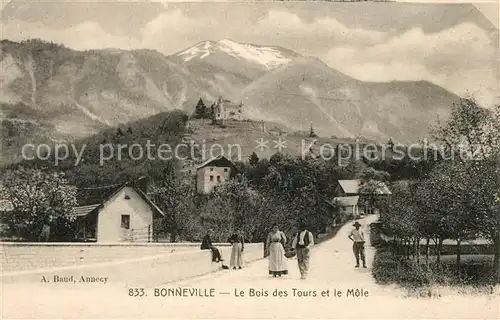 AK / Ansichtskarte Bonneville_Haute Savoie Le Bois des Tours et le Mole Alpes Bonneville_Haute Savoie