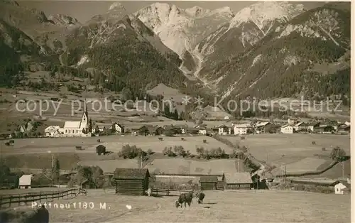 AK / Ansichtskarte Pettnau_Tirol Gesamtansicht mit Alpenpanorama Pettnau Tirol