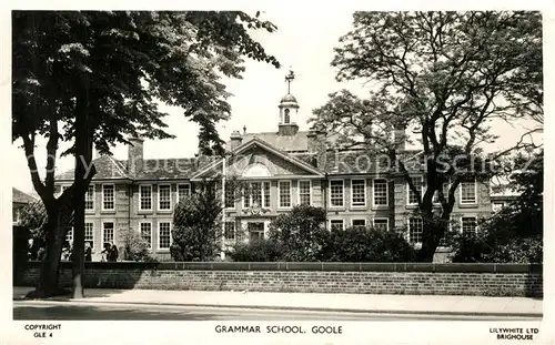 AK / Ansichtskarte Goole_East_Riding_of_Yorkshire Grammar School Goole_East