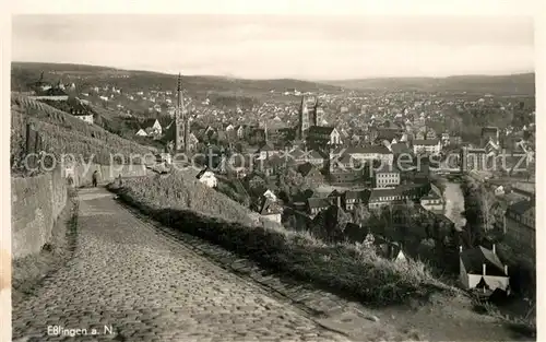 AK / Ansichtskarte Esslingen_Neckar Stadtpanorama Esslingen Neckar