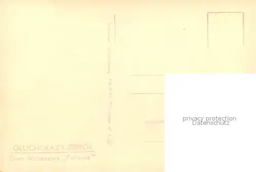 AK / Ansichtskarte Glucholazy Dom Wczasowy Polonia Glucholazy