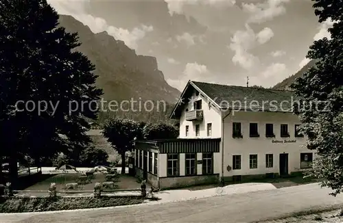AK / Ansichtskarte Jettenberg Gasthaus Saalachtal an Deutschen Alpenstrasse Jettenberg