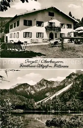AK / Ansichtskarte Inzell Forsthaus Adlgass am Frillensee Alpen Inzell