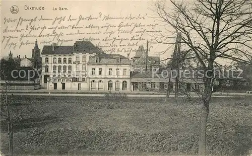 AK / Ansichtskarte Dixmude La Gare Bahnhof Dixmude