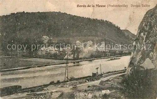 AK / Ansichtskarte Profondeville sur Meuse Bords de la Meuse Profondeville sur Meuse