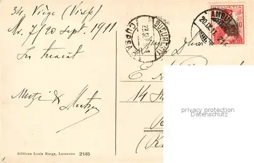 AK / Ansichtskarte Visp Eglise Kirche Visp