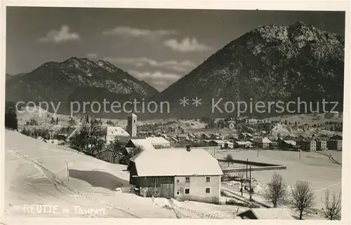 AK / Ansichtskarte Reutte_Tirol Winterpanorama mit Tauern Reutte Tirol