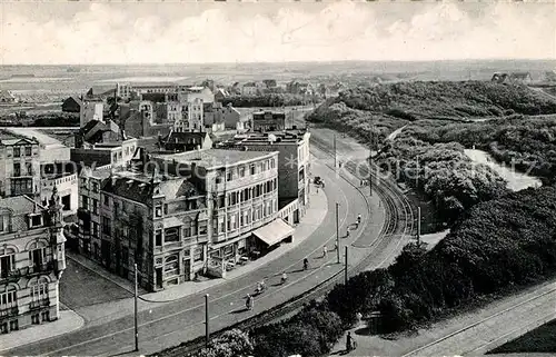 AK / Ansichtskarte Wenduine Boulevard Leopold II vue aerienne Wenduine