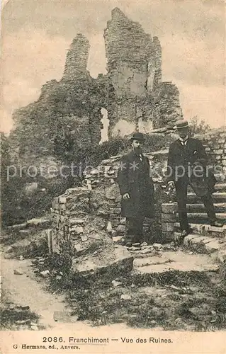 AK / Ansichtskarte Franchimont Des Ruines Franchimont