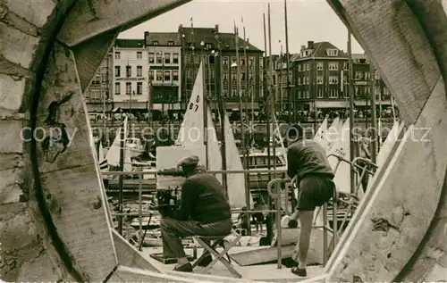 AK / Ansichtskarte Oostende_Ostende Yachtclub 