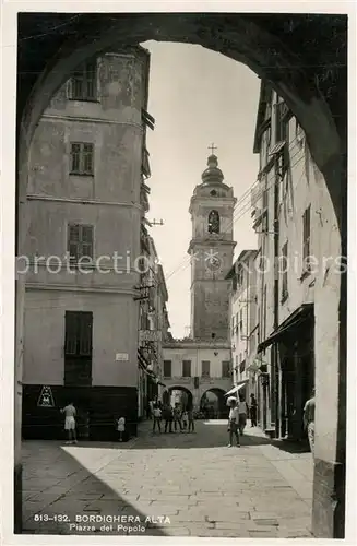 AK / Ansichtskarte Bordighera Piazza del Popolo Bordighera