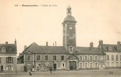 AK / Ansichtskarte Romorantin Lanthenay Hotel de Ville Romorantin Lanthenay