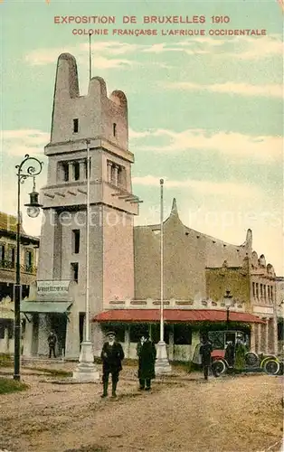 AK / Ansichtskarte Exposition_Universelle_Bruxelles_1910 Colonie Francaise Afrique Occidentale  