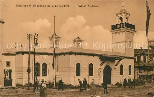 AK / Ansichtskarte Exposition_Universelle_Bruxelles_1910 Pavillon Algerien  