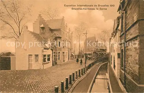 AK / Ansichtskarte Exposition_Universelle_Bruxelles_1910 Bruxelles Kermesse Senne  