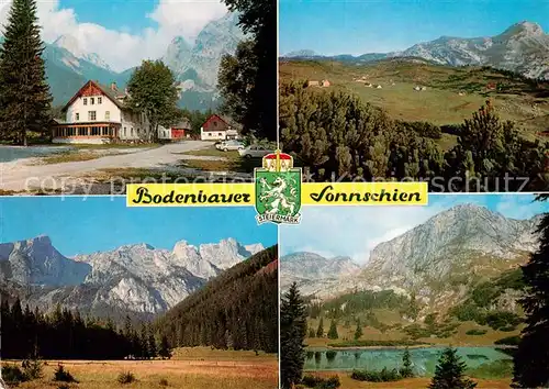 AK / Ansichtskarte Thoerl Alpengasthof Bodenbauer Sonnschien Sackwiesensee Landschaftspanorama Alpen Thoerl