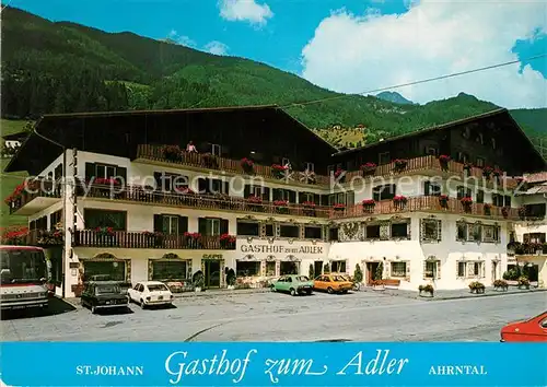 AK / Ansichtskarte St_Johann_Ahrntal Gasthof Adler Albergo St_Johann_Ahrntal