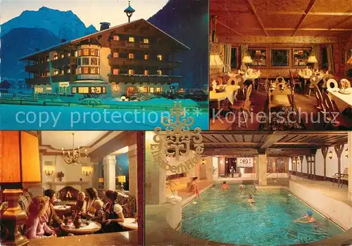 AK / Ansichtskarte Mayrhofen_Zillertal Elisabeth Hotel Restaurant Hallenbad Mayrhofen_Zillertal