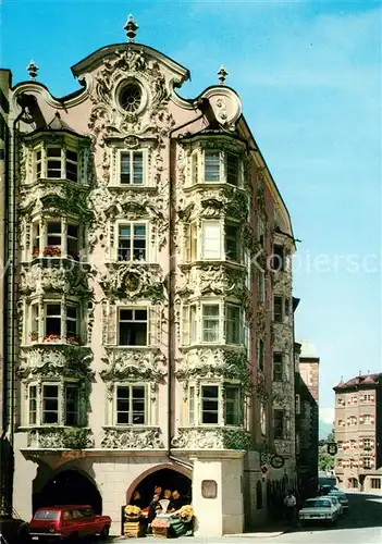 AK / Ansichtskarte Innsbruck Altstadt Helblinghaus Historisches Gebaeude 15. Jhdt. Innsbruck