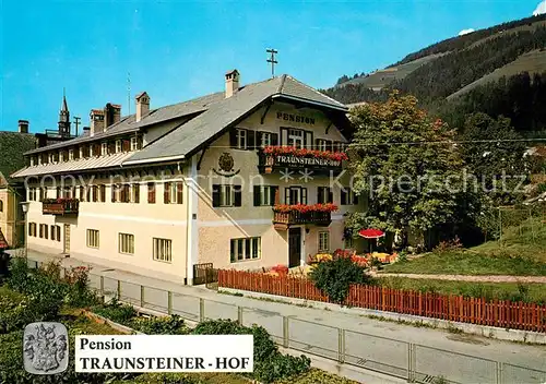 AK / Ansichtskarte Niederdorf_Villabassa Pension Traunsteiner Hof Niederdorf_Villabassa
