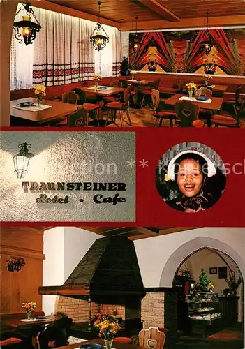 AK / Ansichtskarte Niederdorf_Villabassa Traunsteiner Hotel Caf Niederdorf_Villabassa
