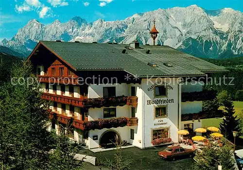 AK / Ansichtskarte Schladming_Obersteiermark Gasthaus Pension Waldfrieden Schladming_Obersteiermark