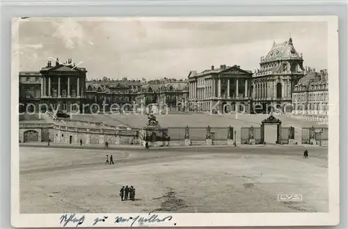 AK / Ansichtskarte Versailles_Yvelines Facade du Palais Versailles_Yvelines