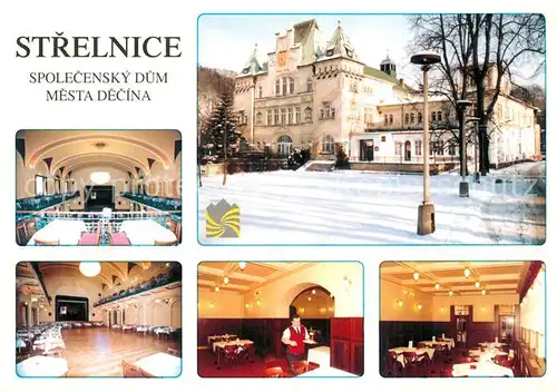 AK / Ansichtskarte Tschechische_Republik Strelnice Spolecensky Dum Tschechische Republik