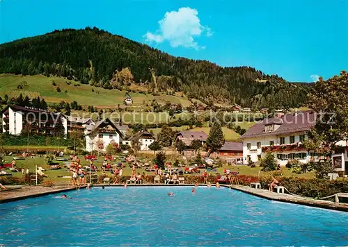 AK / Ansichtskarte Bad_Kleinkirchheim_Kaernten Thermalbad Freibad Bad_Kleinkirchheim