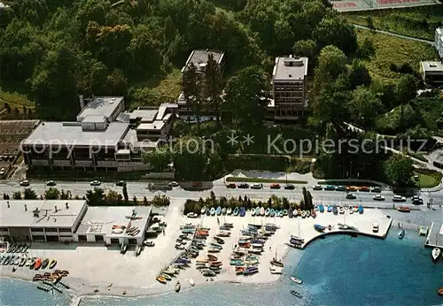 AK / Ansichtskarte Annecy_Haute Savoie Maison des Jeunes et de la Culture Les Marquisats vue aerienne Annecy Haute Savoie