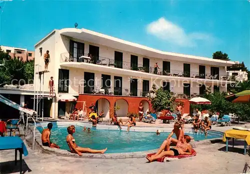 AK / Ansichtskarte Capri Albergo Tirrenia et Roberts Piscina Capri