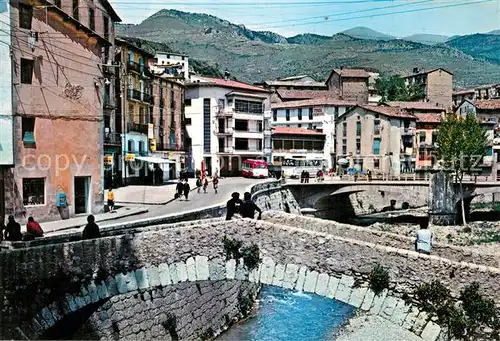 AK / Ansichtskarte La_Pobla_de_Lillet Plaza del Fort 