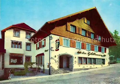 AK / Ansichtskarte Obersteigen Hotel Restaurant Pension Goldbrunnen Obersteigen
